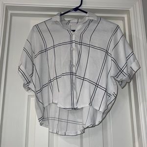 Cropped Button Up